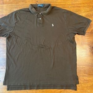 Short Sleeve Brown Polo XXL